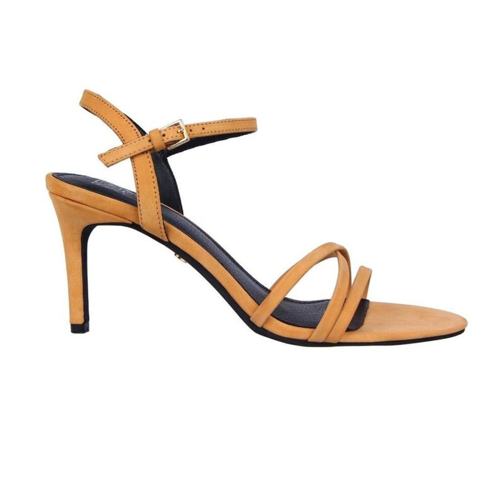Biba Womens/Ladies Leather Stiletto Heel Sandals / Tan